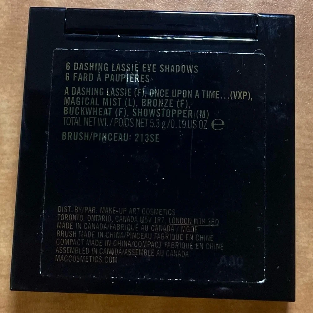 MAC Cosmetics eyeshadow palette from the 